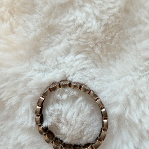 Lisa Gozlan Smiley Face Bracelet / Rose Gold / White / 6" - Picture 5 of 5